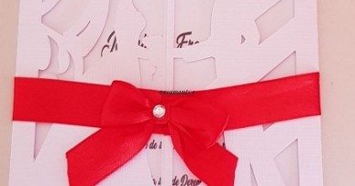 convite noivos laser