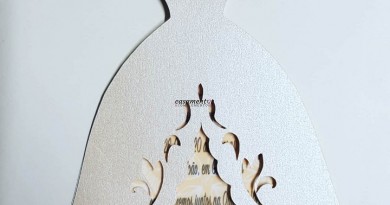 convite vestido de noiva