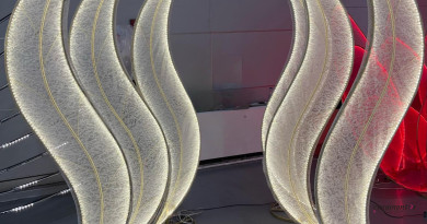 Backdrop Folha Luminosa