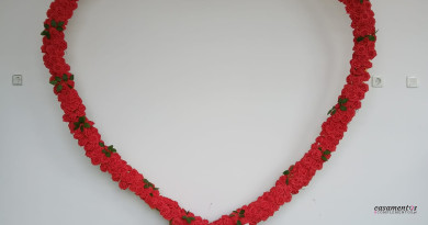 Backdrop Metal Coracao